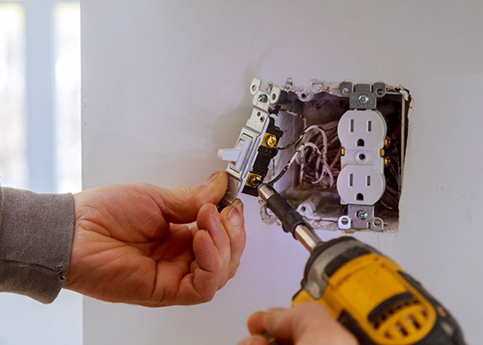 Electrical outlet upgrade